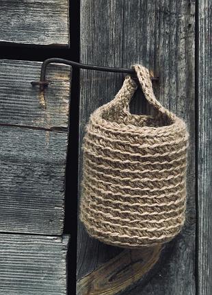 Підвісна кошик, еко матеріал 2