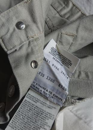 Брендові фірмові джинси levi's 551,оригінал,нові,розмір 34/34.9 фото