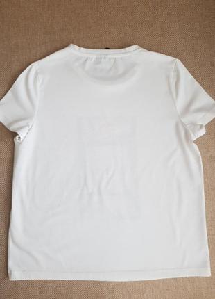 Біла футболка vero moda4 фото