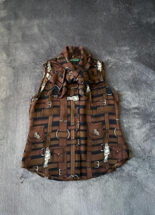 Шовкова блуза ralph lauren