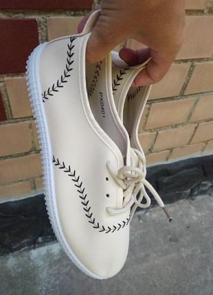 Жіночі мокасини, кеді, 36-38рр., маломірять