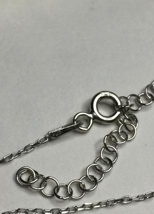 Серебряное ожерелье с подвеской с камешками круг с камнями кулон cartier серебро проба 925 новое с биркой италия6 фото
