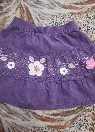 Фирменная юбка 18-24мес