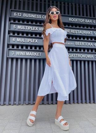 Костюм спідниця та топ