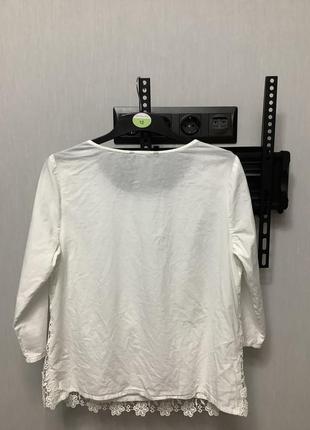 Натуральна  блуза/ вишиванка  розмір м 100% бавовна2 фото