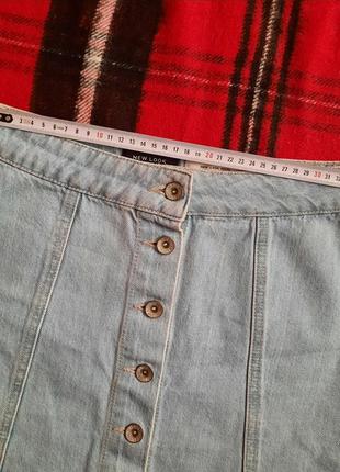 Спідниця джинсова, джинсовая юбка, розмір 44-46, new look5 фото