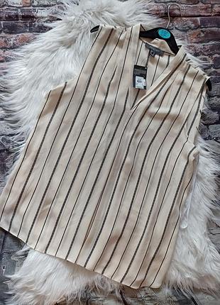 Шифоновая блуза в полоску primark