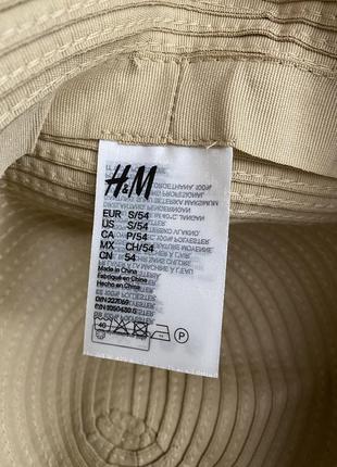 Капелюх нова пляжна h&m, розмір s9 фото