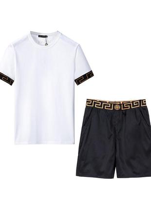 Брендовий костюм чоловічий (шорти та футболка)