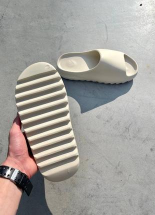 Тапки тапочки yeezy slide bone шлепки9 фото