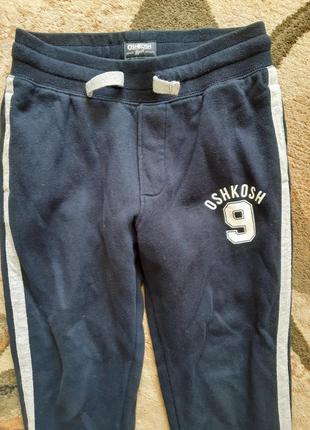 Утеплённые спортивные штаны, бренд oshkosh,  8 лет.2 фото