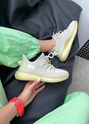 Adidas yeezy boost 350 grey / lime
 женские кроссовки адидас ези8 фото