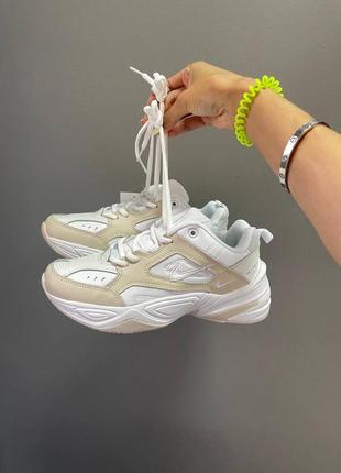 Nike m2k tekno “summit white”
 женские кроссовки найк м2к текно