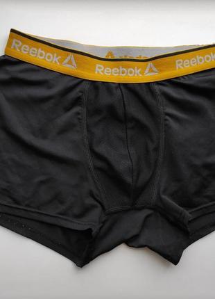 Reebok труси дитячі шорти боксери чорні трусики плавки купальник рібок детские трусы шорты боксёры фирменные