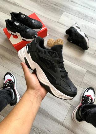 Кросівки nike m2k tecno black-white