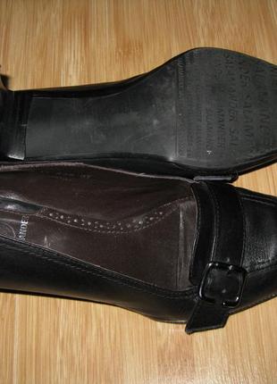 Женские кожаные туфли salamander 37р.3 фото