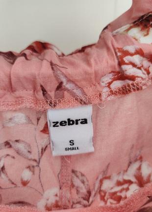 Шорти шорты кежуал з поясом комфортні якісні рожеві принт як нові бренд zebra7 фото