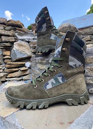 Тактичні берці олива, взуття для військових, армійські кросівки