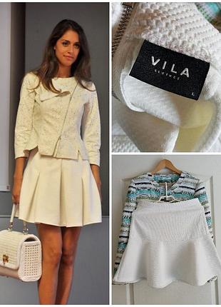 ✅фактурна спідниця-кльош vila clothes спідниця-кльош