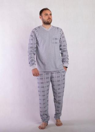 Мужская летняя пижама кулир "ford" рр 48-621 фото