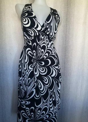 Коттон/модал. летнее  женское платье с кружевом в мелкий цветок, сарафан,плаття, сукня4 фото