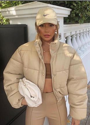 Куртка пуфер zara