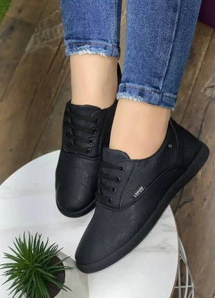 Кросівки жіночі чорні (4192722)6 фото