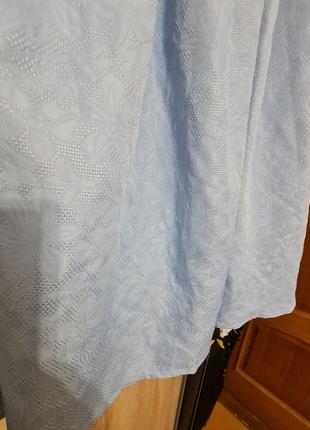Дизайнерская юбка со складками жакард vovk2 фото