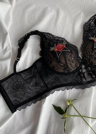 Бюстгальтер бралет intimissimi eleonora rodeo lace 75b, 70c, 80a8 фото