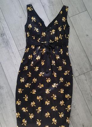 Сукня з натурального шовку paul smith black label