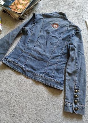 Куртка вишиванка джинсова куртка5 фото