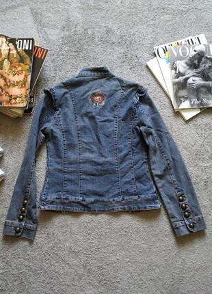 Куртка вишиванка джинсова куртка4 фото