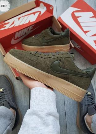 Кросівки nike, хакі, койот, олива, 40-45 розмір, натуральна замша, військовим