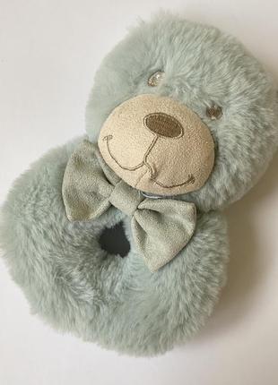 М'яка плюшева іграшка ведмедик для новонароджених5 фото