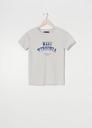 Чудові бавовняні футболки sinsay xs, s, m
