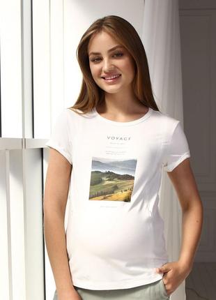 👑vip👑 футболка для вагітних і годуючих бавовняна1 фото