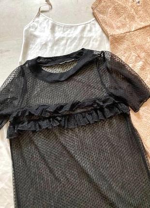 Великий літній розпродаж 💛сукня сітка прозора сукня футболка2 фото