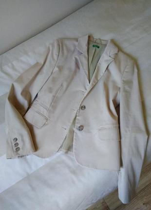 Жакет легкий літній котон united colors of benneton