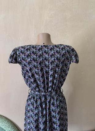 Сукня плаття  квітчасте розмір м3 фото