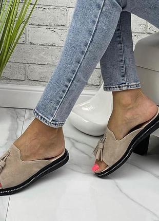 Босоніжки - шльопанці 🕊 натуральна шкіра, замша, кожа, замш