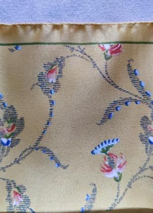 Карманный платок  цветочный принт fidji /844/2 фото