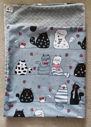 Плед-підодіяльник 2в1 на блискавці