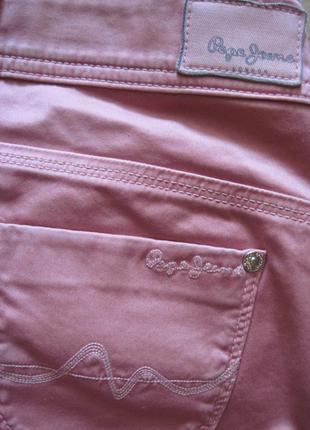 .новые розовые стрейч. джинсы "pepe gesma" р. 4210 фото