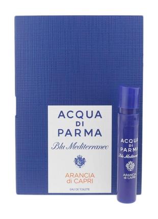 Acqua di parma blu mediterraneo arancia di capri оригинал миниатюра пробник mini 1 мл