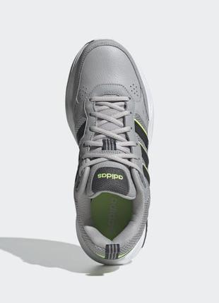 Кросівки adidas strutter wide eg8383 сіро-зелені оригінал9 фото