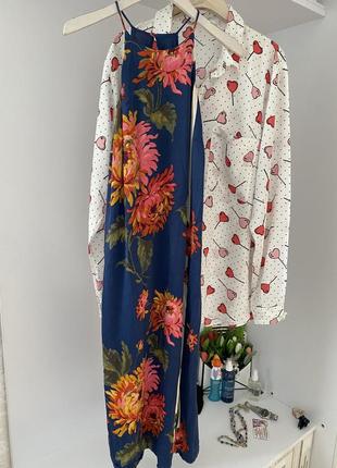 Платье миди zara