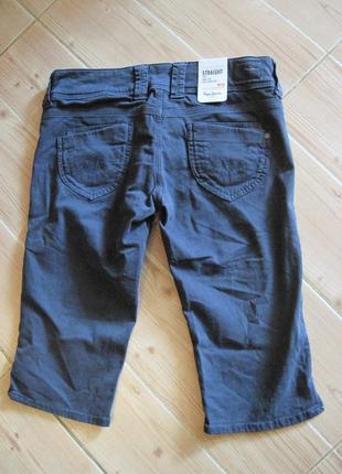 .новые джинсовые бриджи " pepe gesma " р. 46