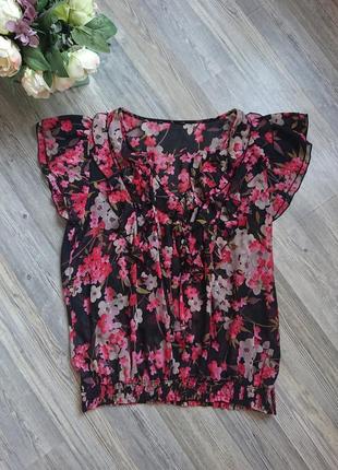 Красивая летняя блуза блузка блузочка размер 44 /464 фото