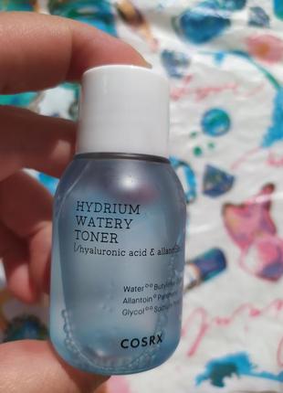 Увлажняющий тонер cosrx hydrium watery toner
