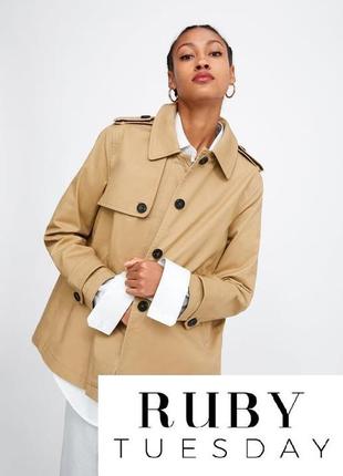 Тренч средней длины, демисезонная модель